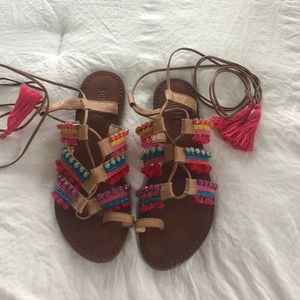 Schutz Lace up sandal